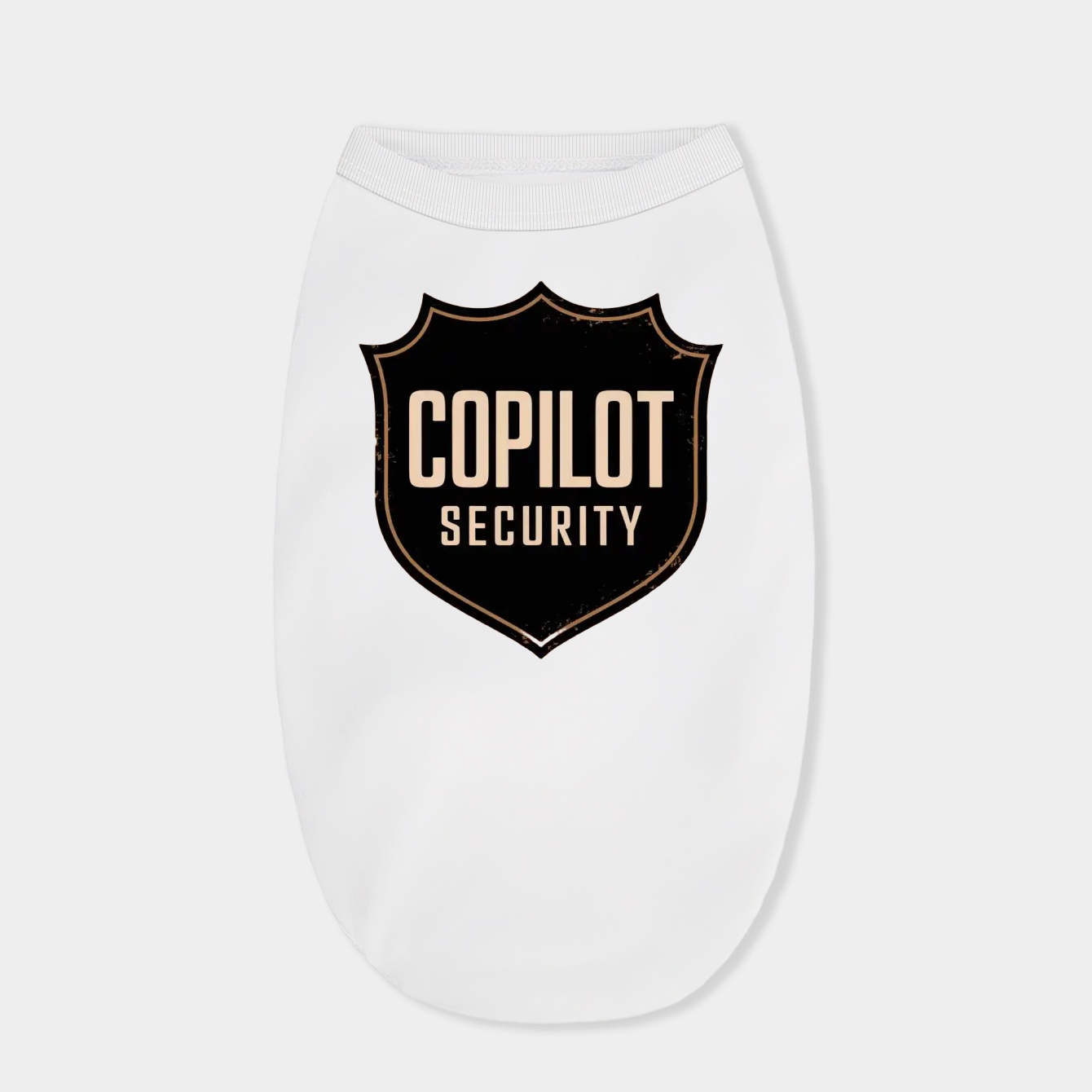 Copilot Security Vintage Shield Dog Shirt