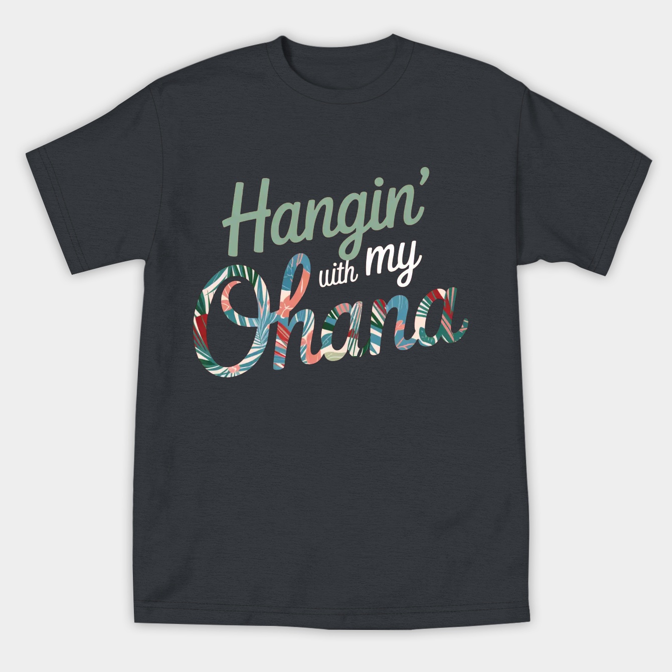 Hangin' With My Ohana Women's Athletic Performance T-Shirt