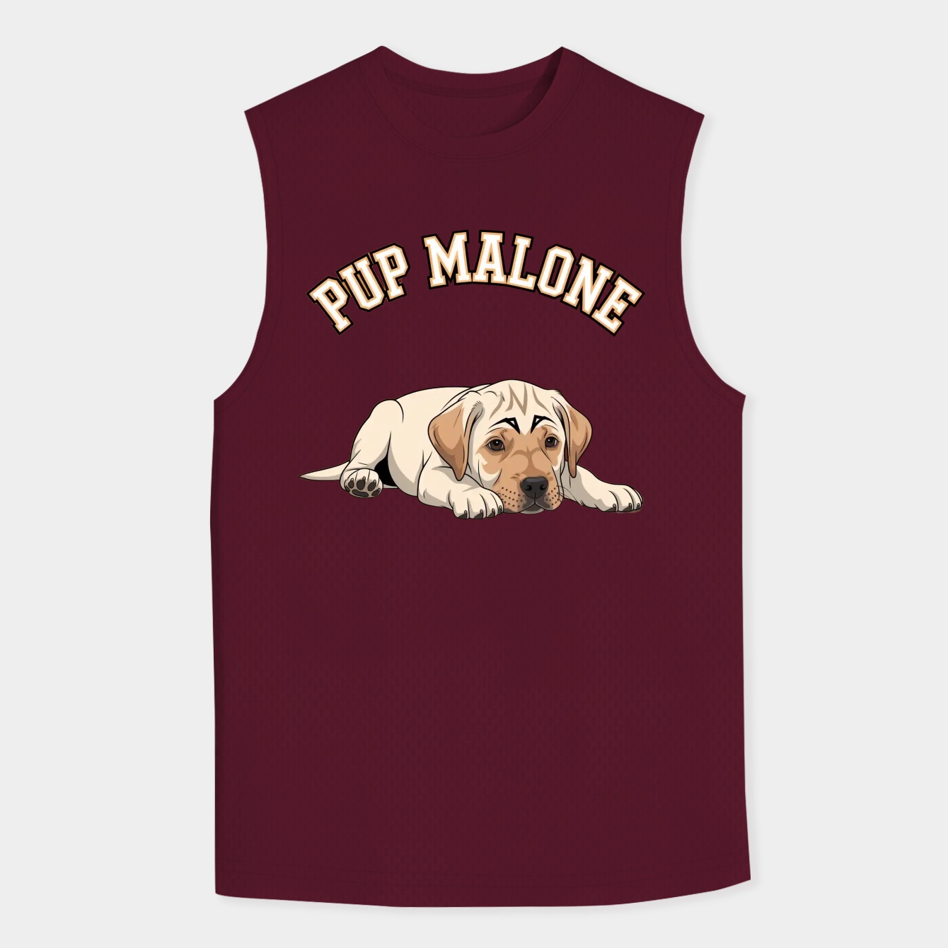 Pup Malone Men's Big & Tall Tank Top
