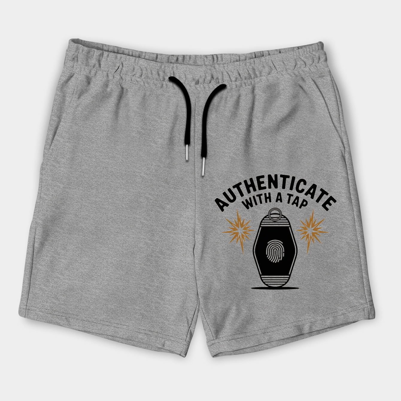 Authenticate With a Tap Retro Key Men's Shorts
