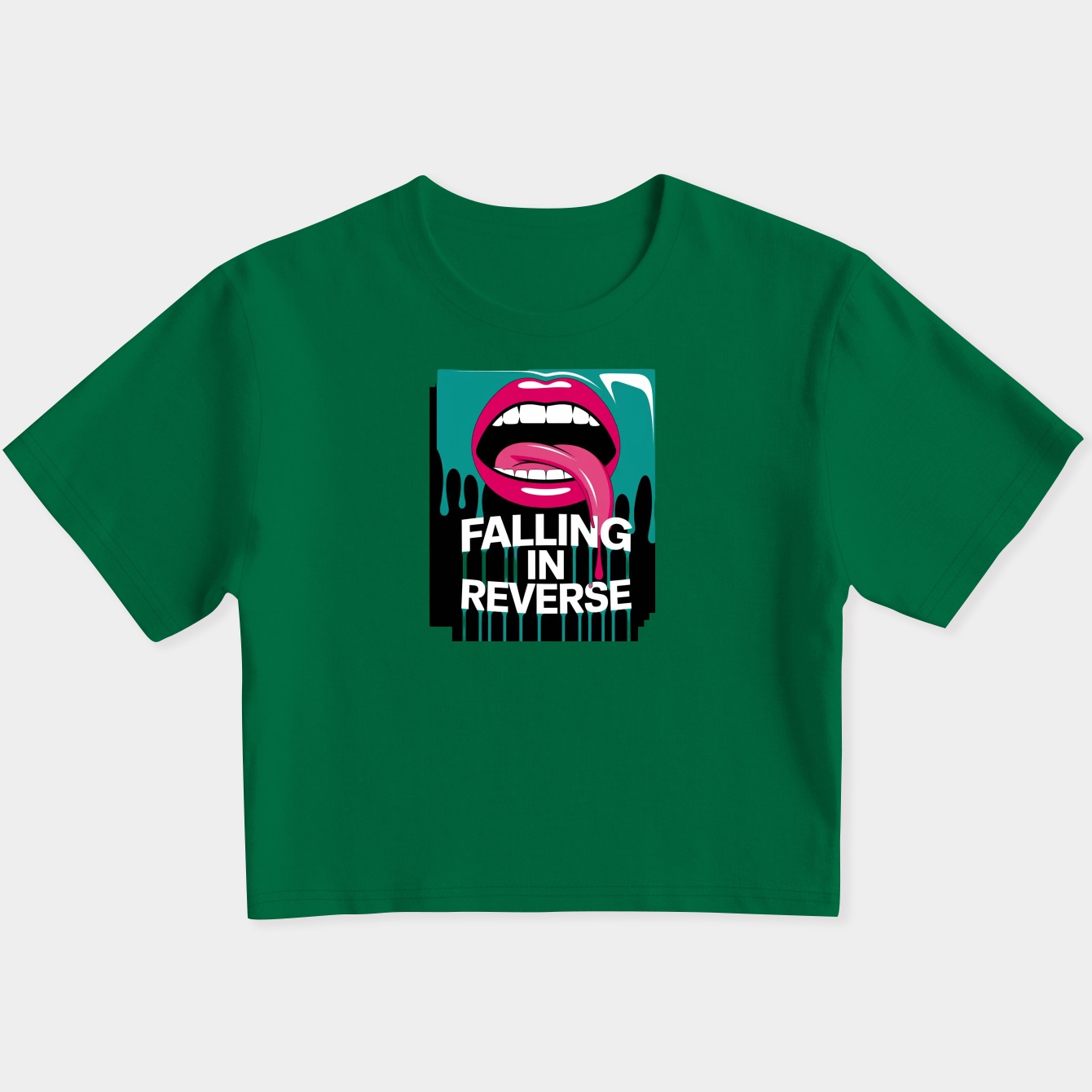 Reverse the Fall A Journey with Falling In Reverse Women's Slim Fit Baby Tee