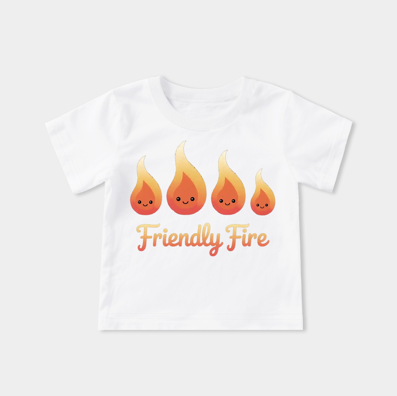 Friendly fire flames group Youth Classic T-Shirt
