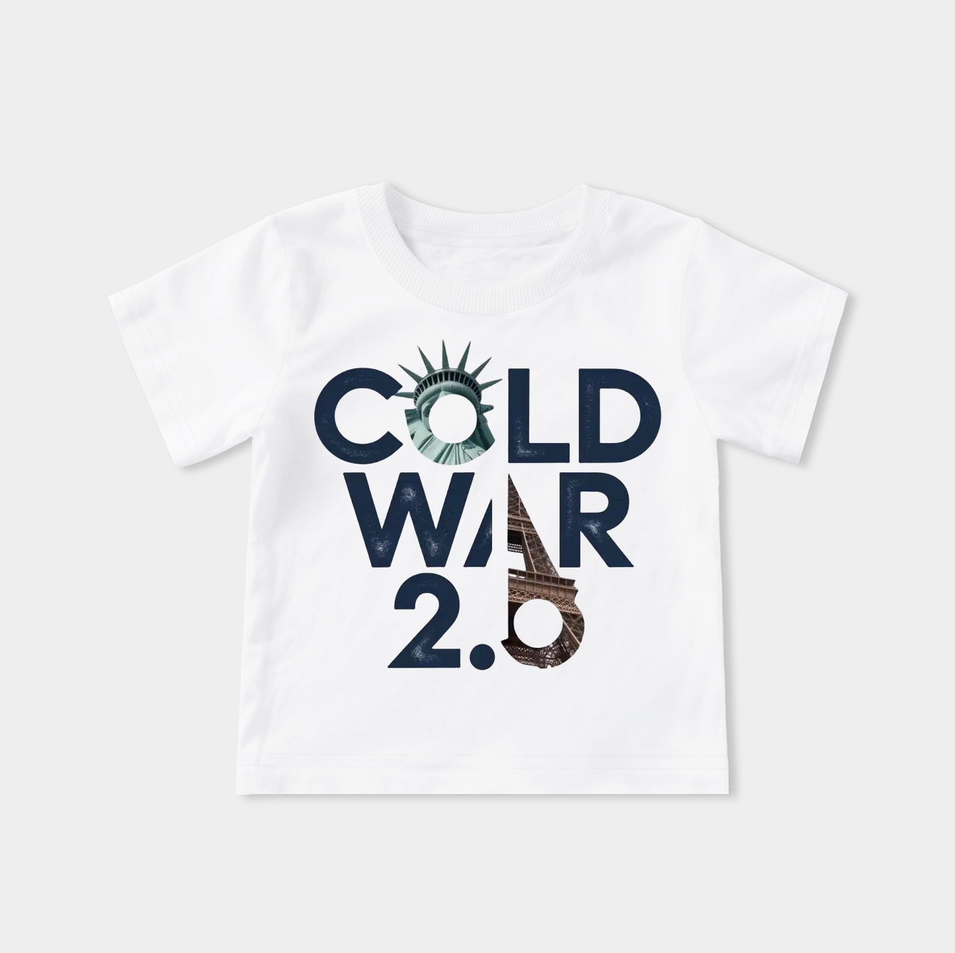 Cold War Rift: Liberty vs Eiffel Youth Classic T-Shirt