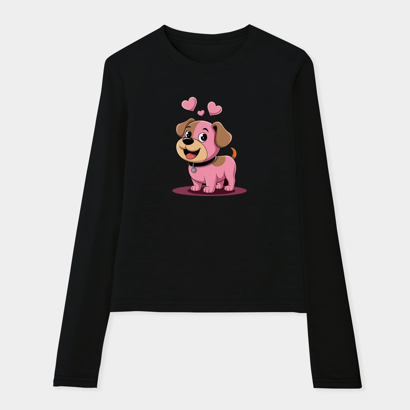 Poochy Women's Soft Long Sleeve T-Shirt