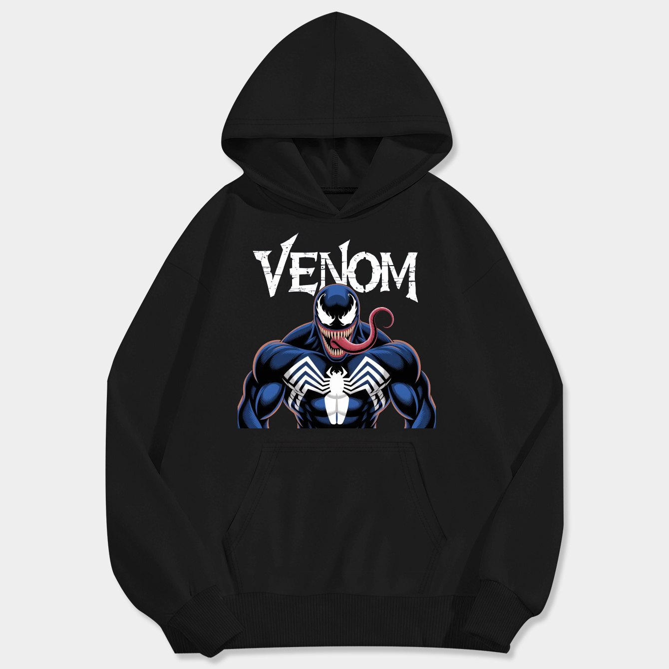 Venom Alien Attack Extra Soft Men's Big & Tall Hoodie
