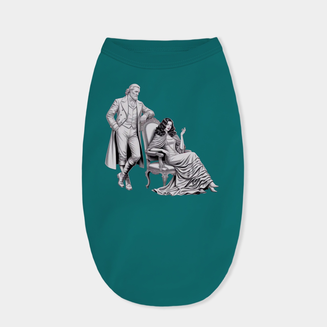 Laszlo and Nadja Bats Dog Shirt