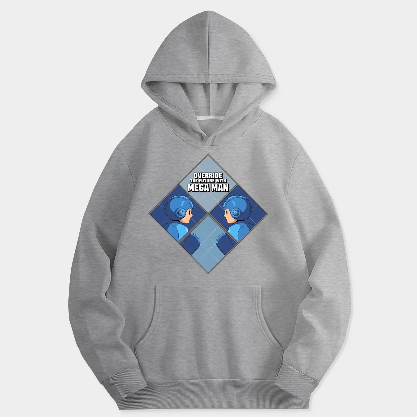 Override the Future X Mega Man Women's Hoodie
