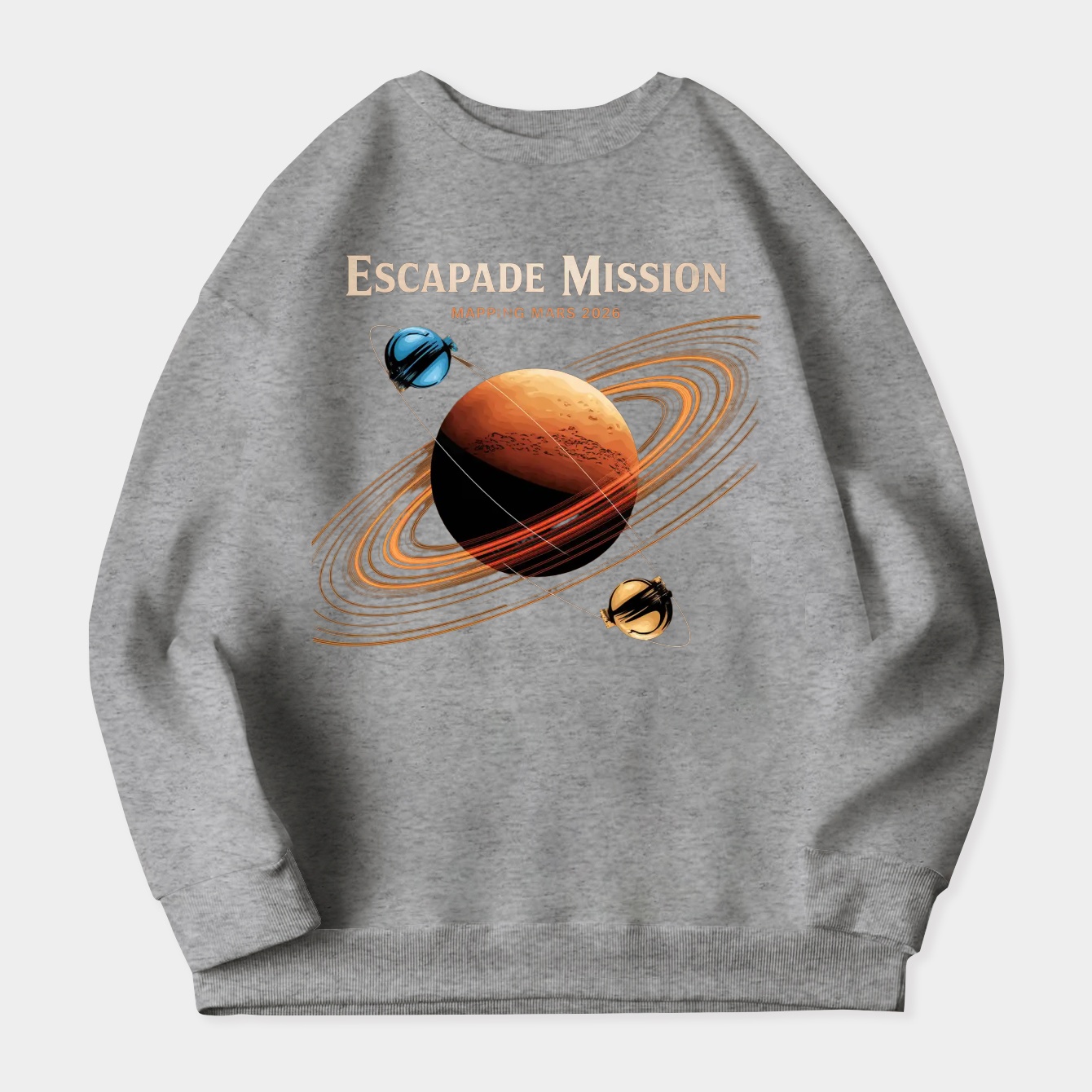 ESCAPADE Mission: Mapping Mars 2026 Women's Plus Size Sweatshirt