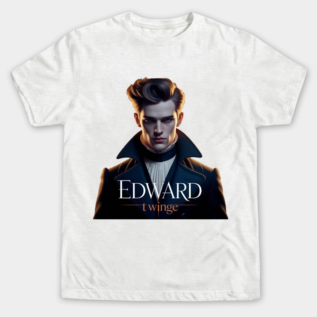 Twilight Edward Men's Big & Tall T-shirt