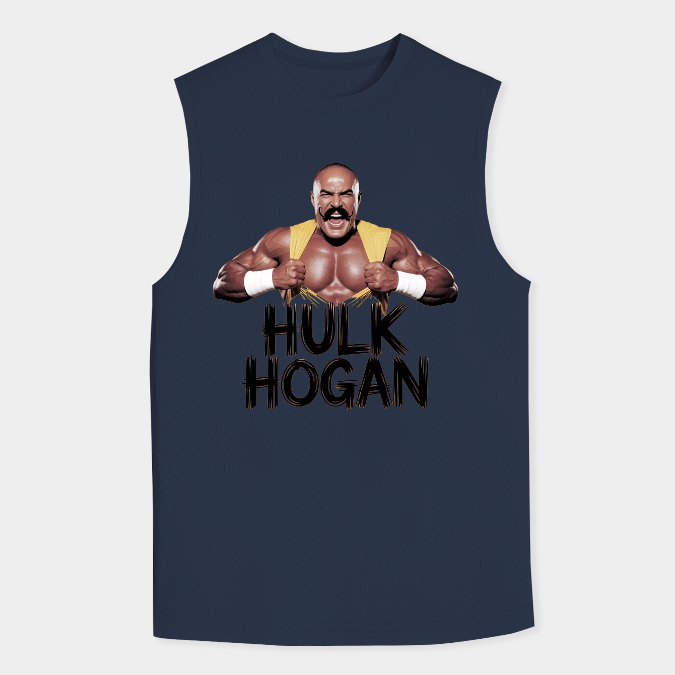 Hulk Hogan Iconic Pose Men's Big & Tall Tank Top