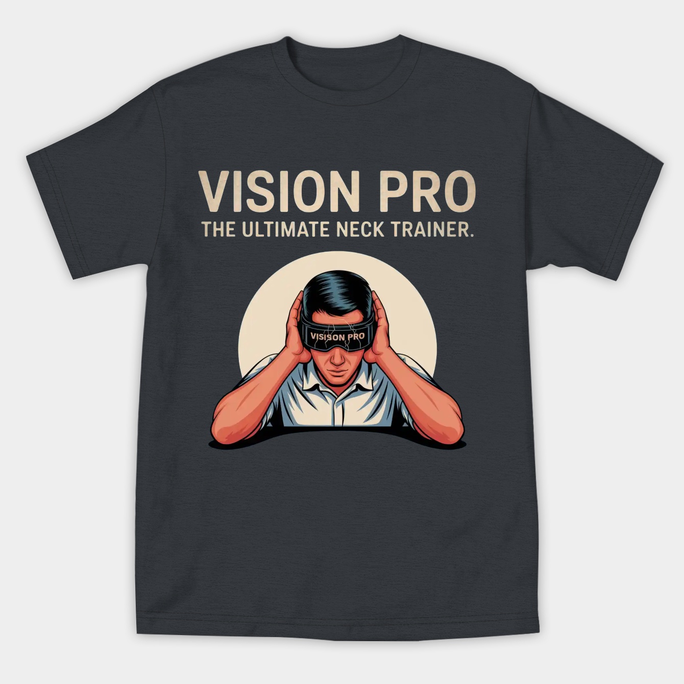 Vision Pro: Ultimate Neck Trainer Women's Athletic Performance T-Shirt