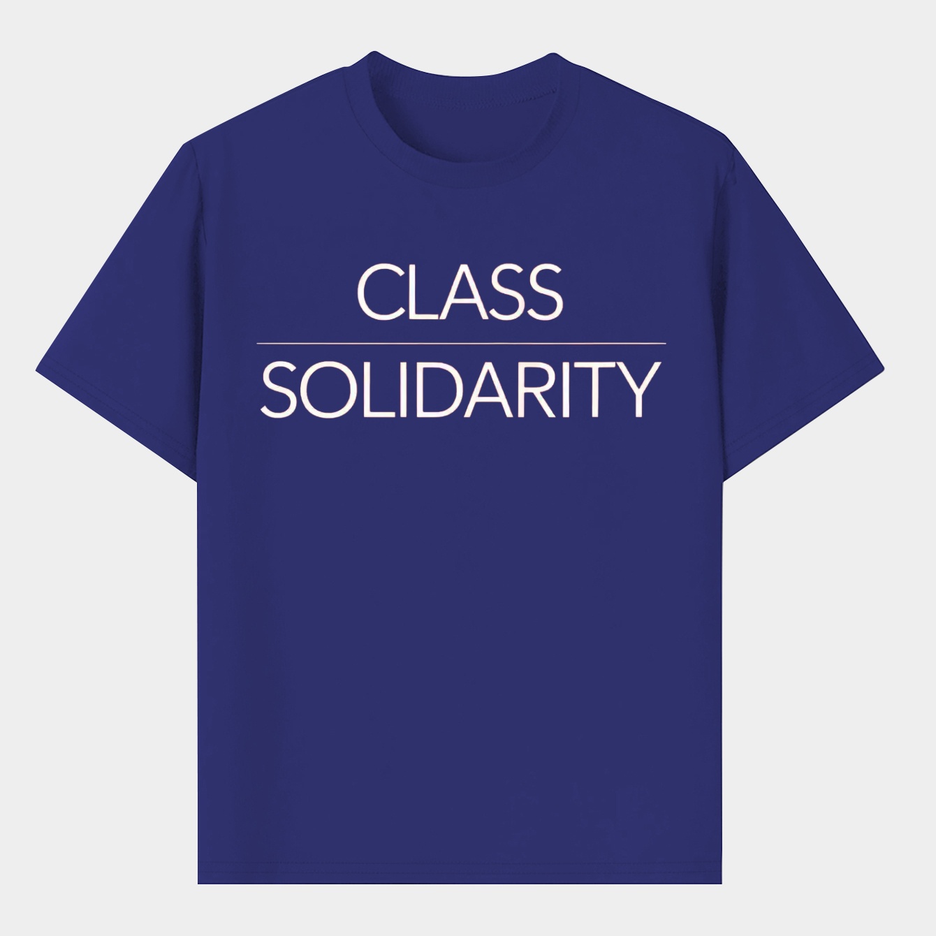 Class Solidarity Black Men's T-Shirt
