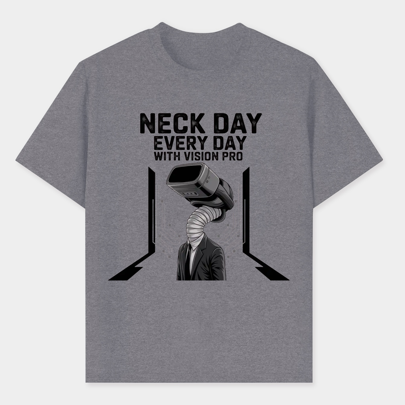 Neck Day Every Day Vision Pro Men's T-Shirt