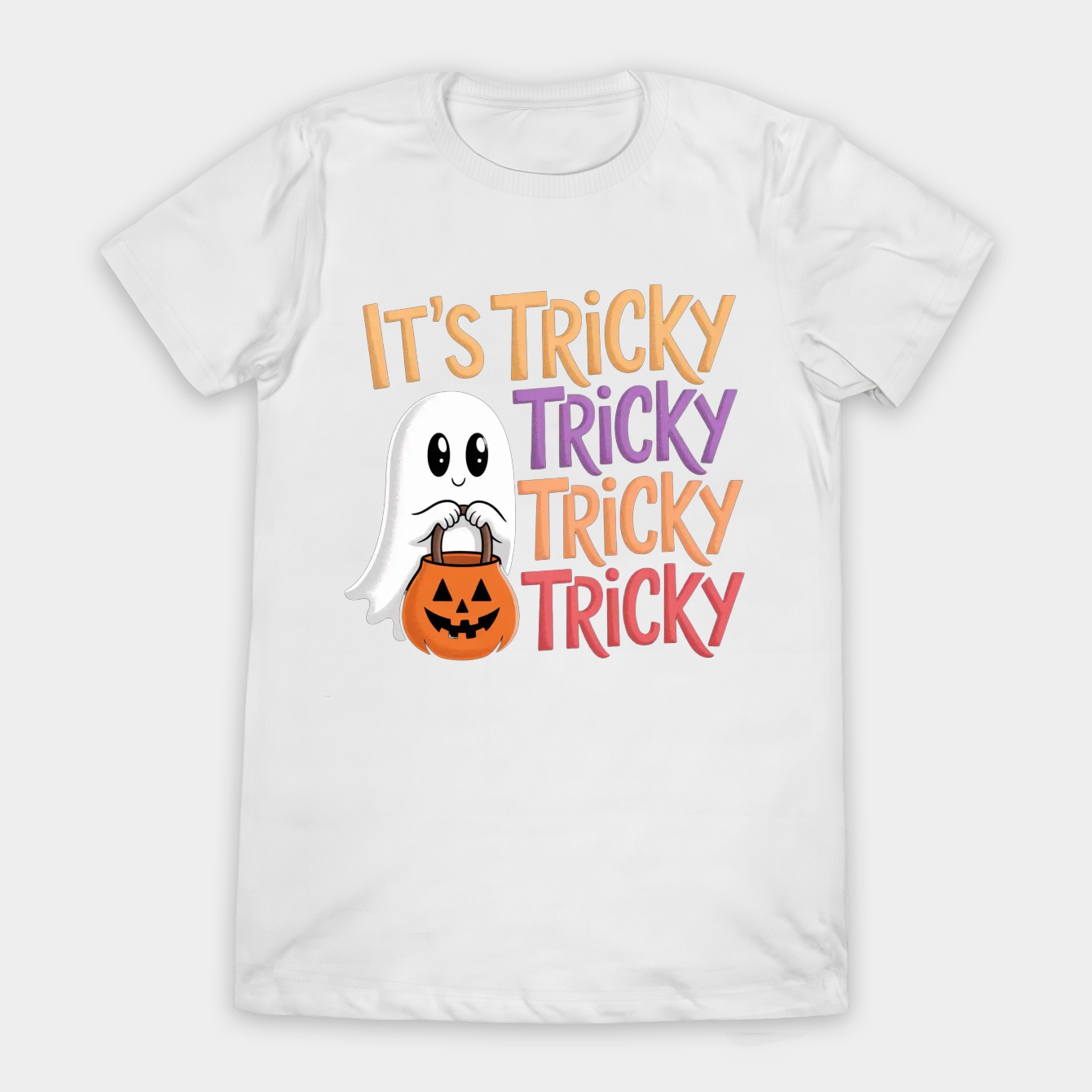 It’s Tricky Boo Ghost Funny Halloween Costume