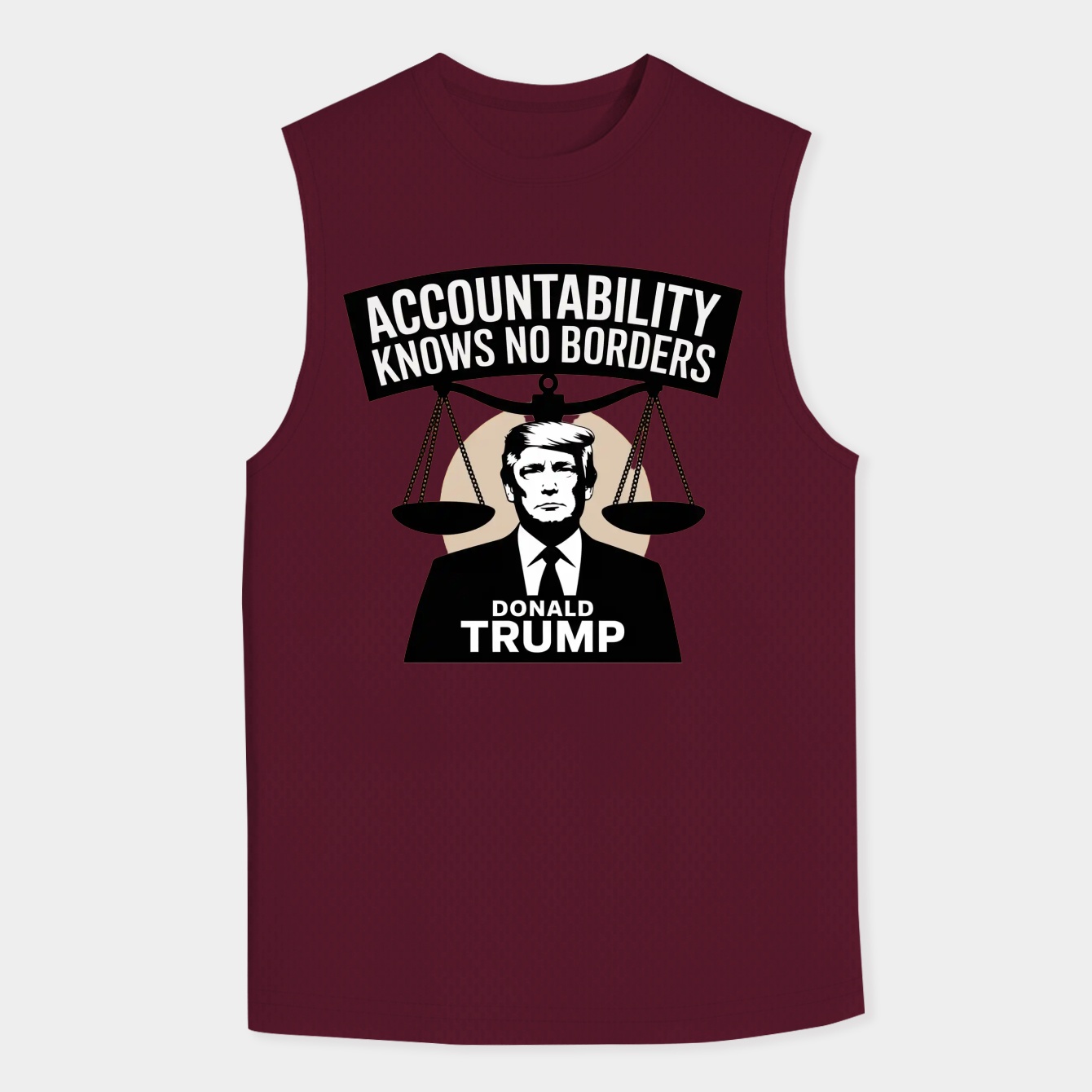 Accountability Knows No Borders Men's Tank Top