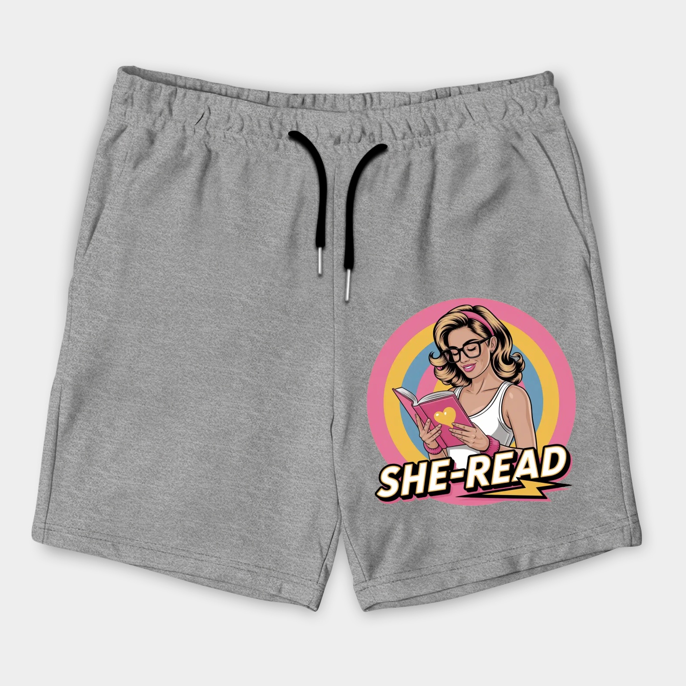 She-Read Empowered Reader Men's Shorts