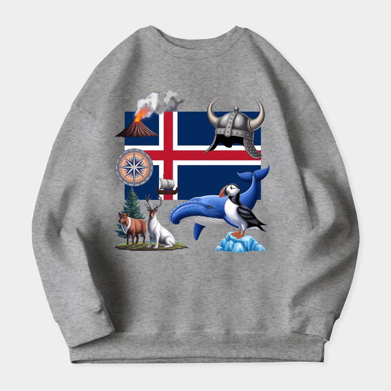 Iceland Pride Women's Crewneck Sweatshirt