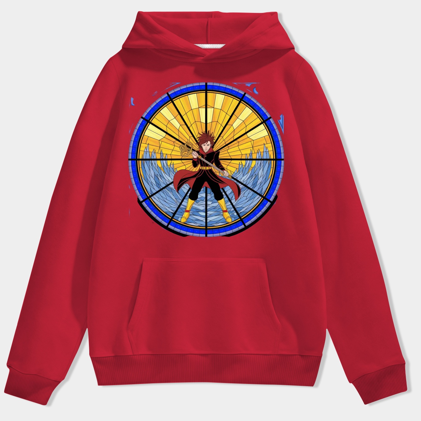 Kingdom Hearts 3 Sora Stained Glass