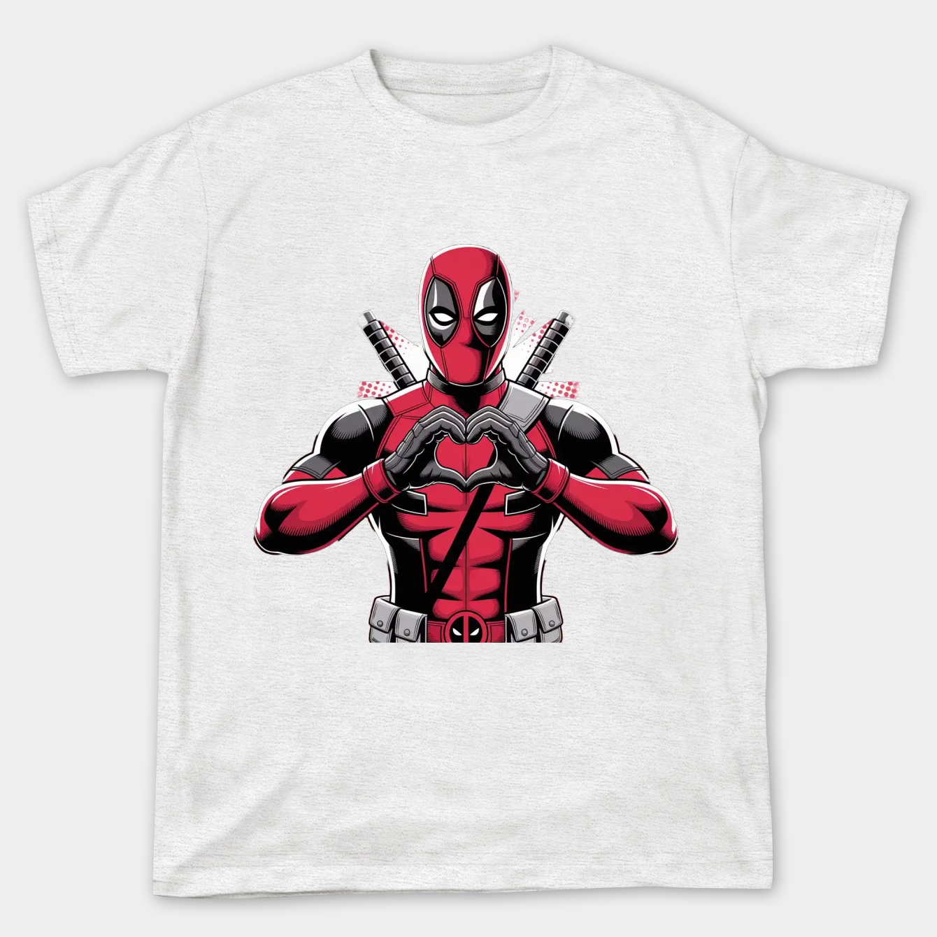 Deadpool Heart Women's Plus Size T-shirt