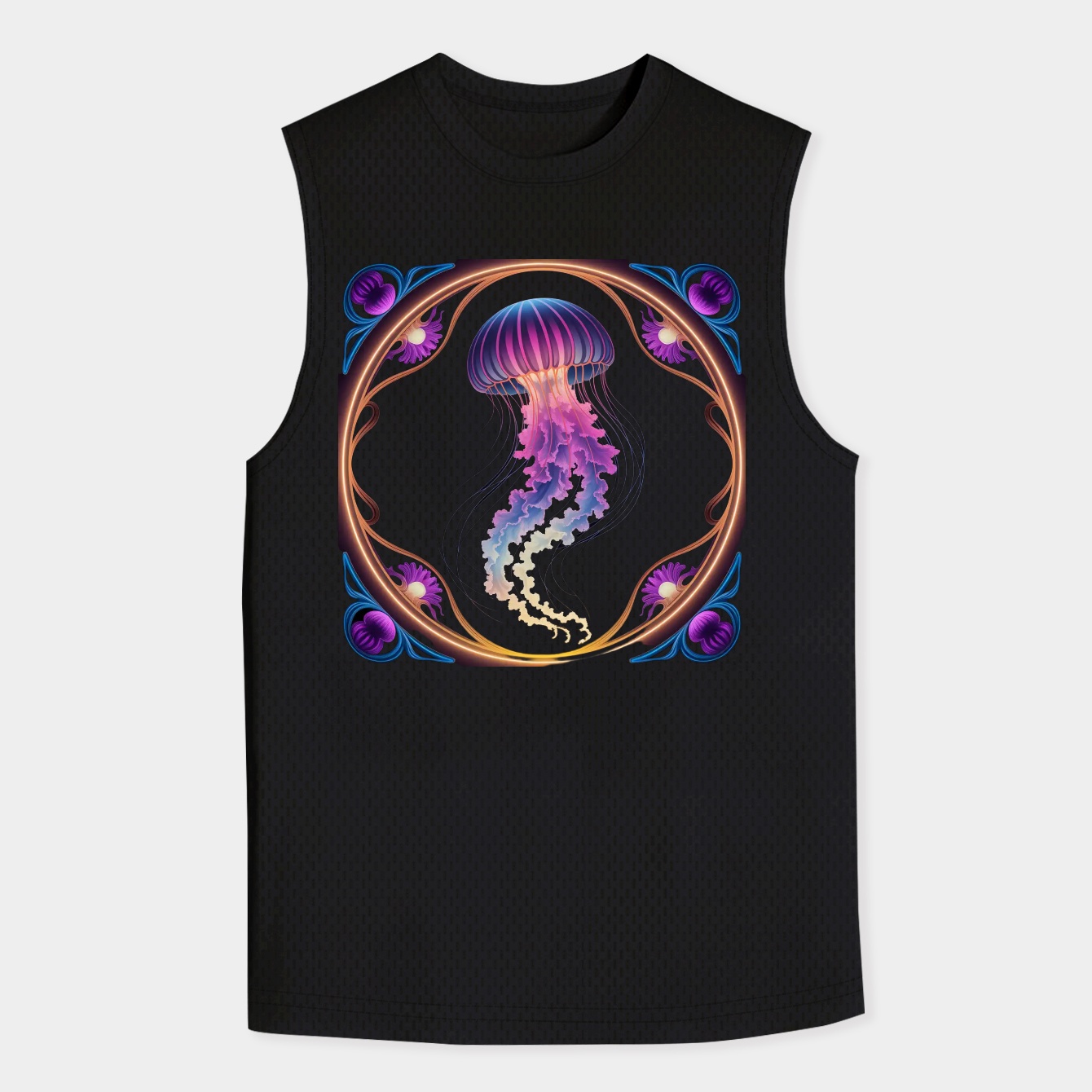 Jellyfish 4 Men's Big & Tall Tank Top
