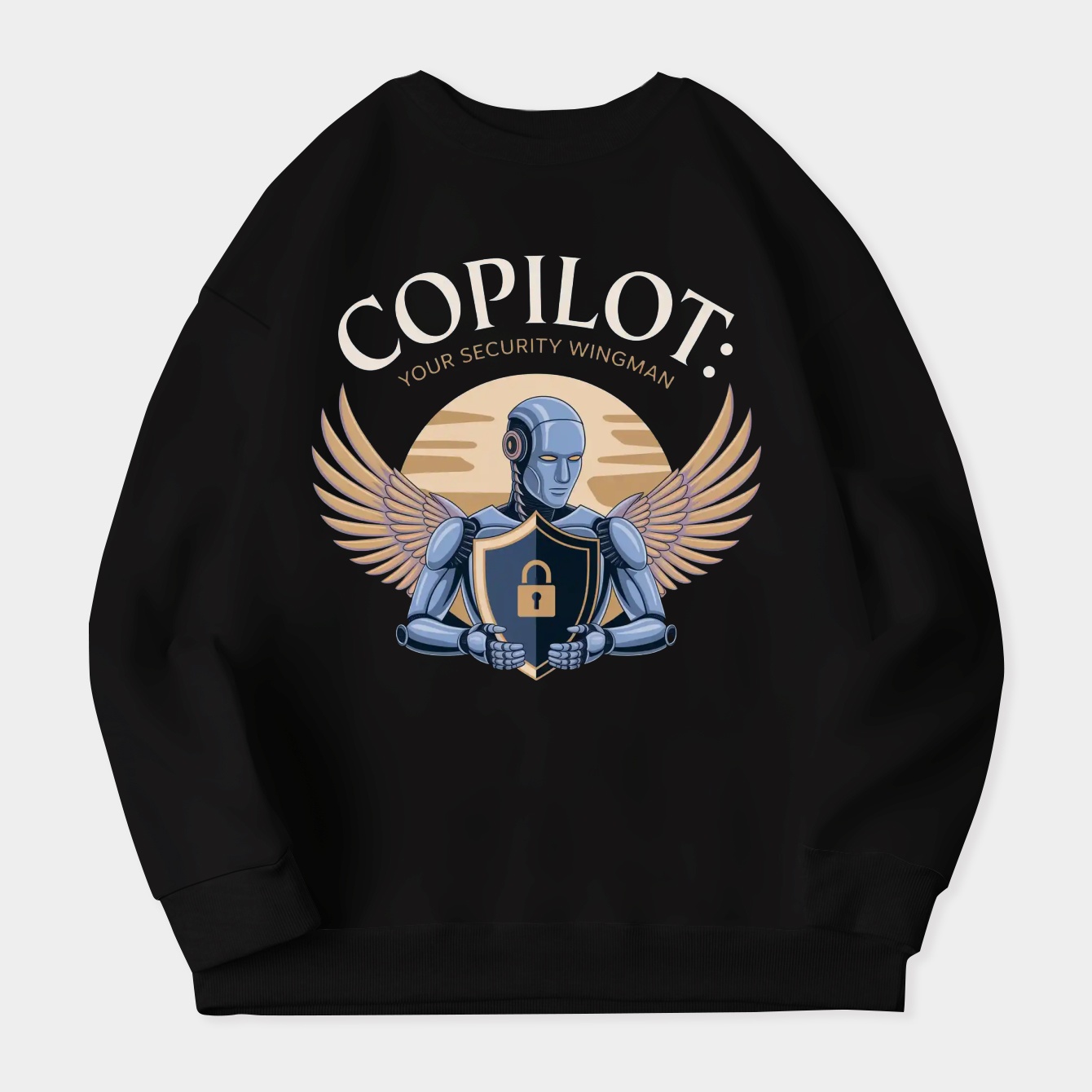 Copilot: Your Security Wingman Women's Plus Size Sweatshirt