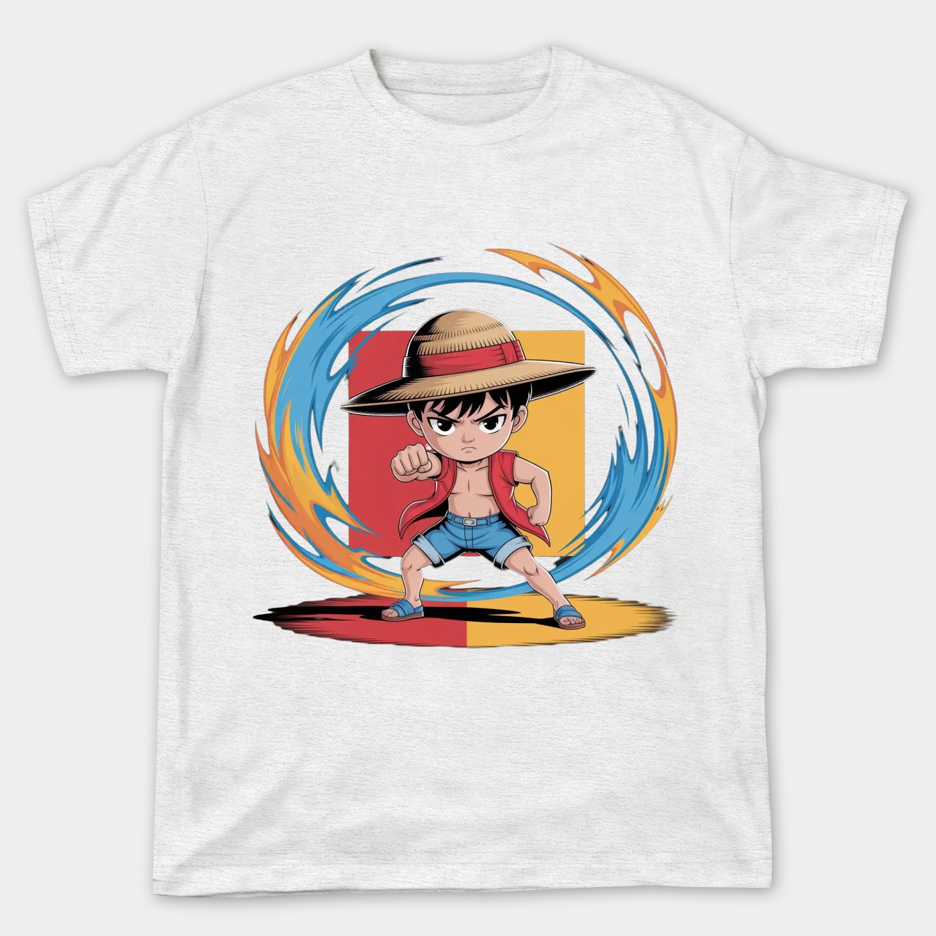 monkey D luffy adventure spirit Women's Plus Size T-shirt