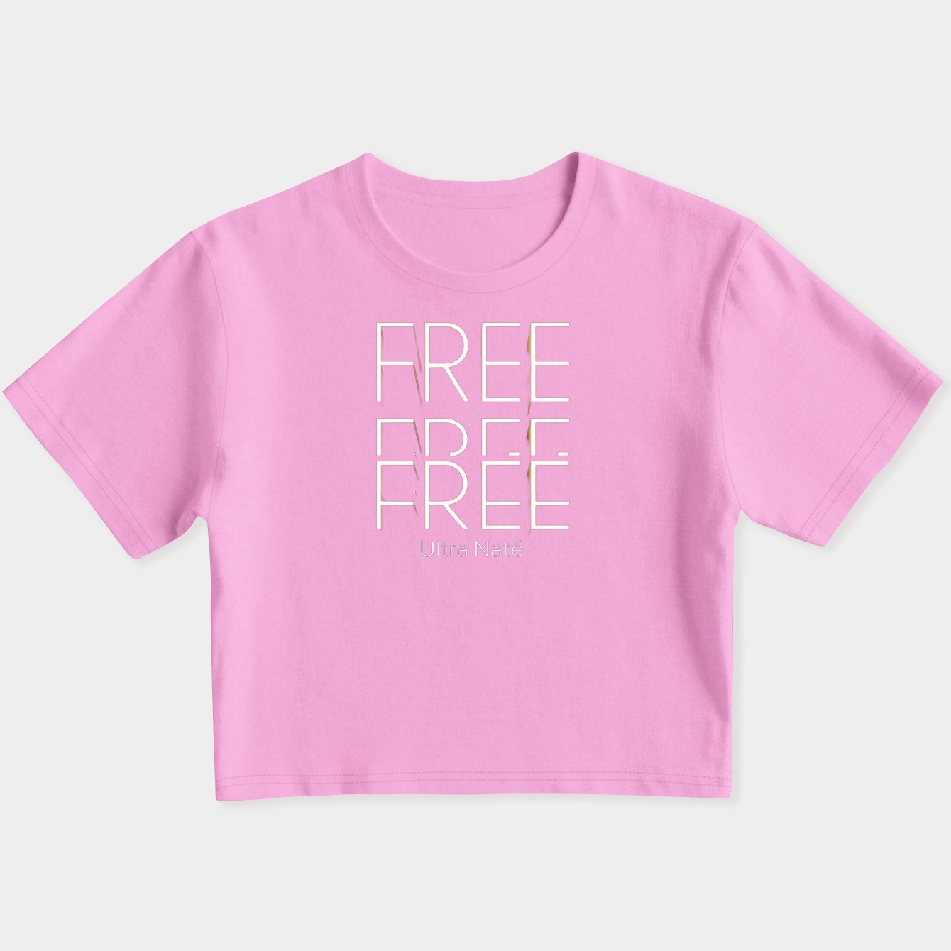 FREE YOURSELF Women's Slim Fit Baby Tee