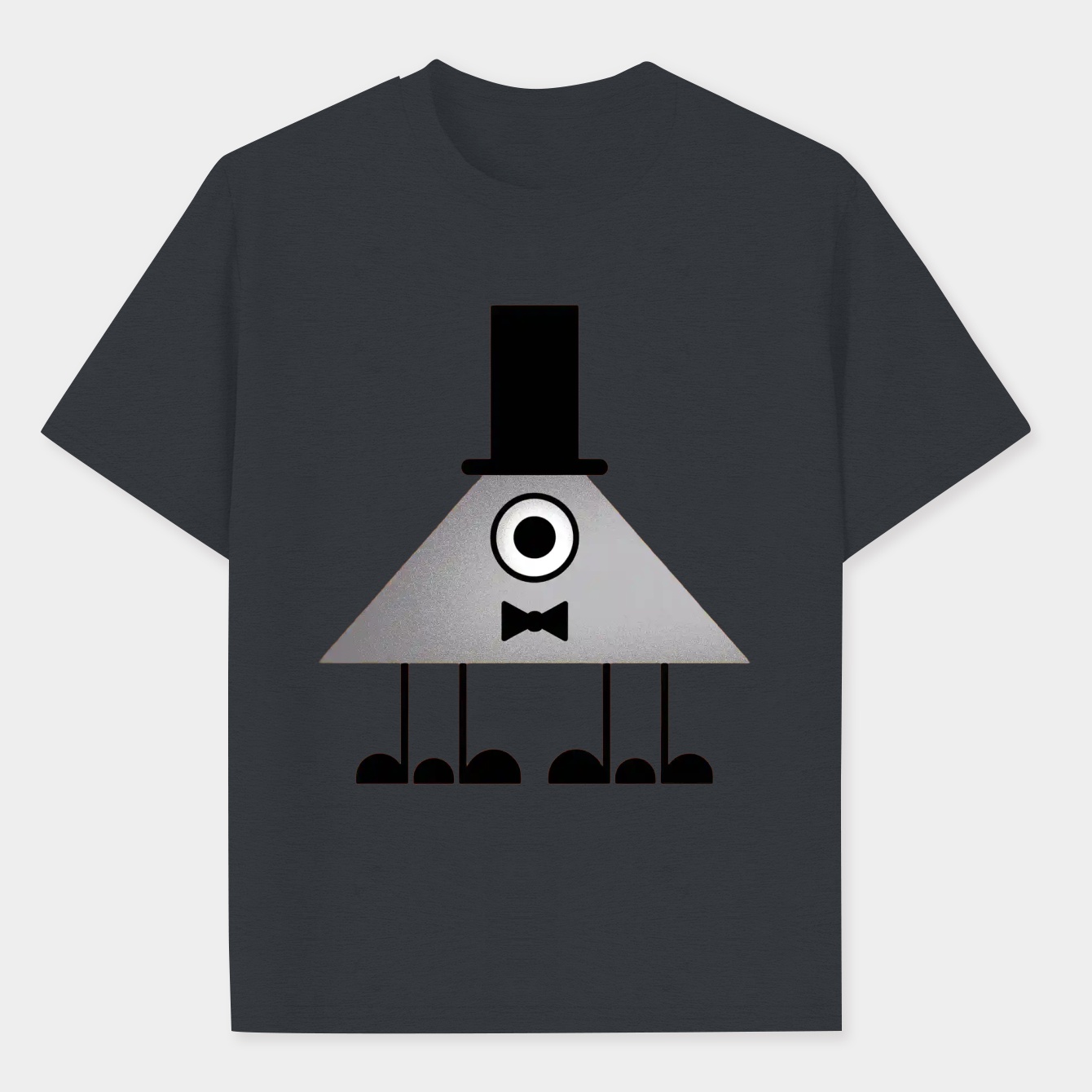 Bill Cipher Triangle Character Men's Performance Athletic T-Shirt