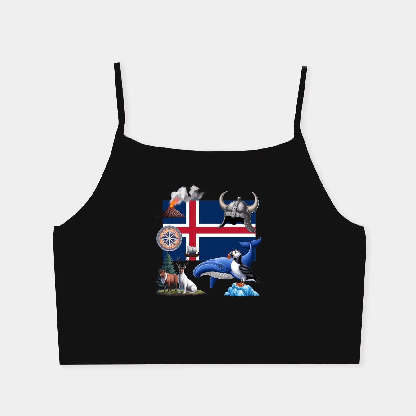 Iceland Pride Women's Spaghetti Strap Tank Top