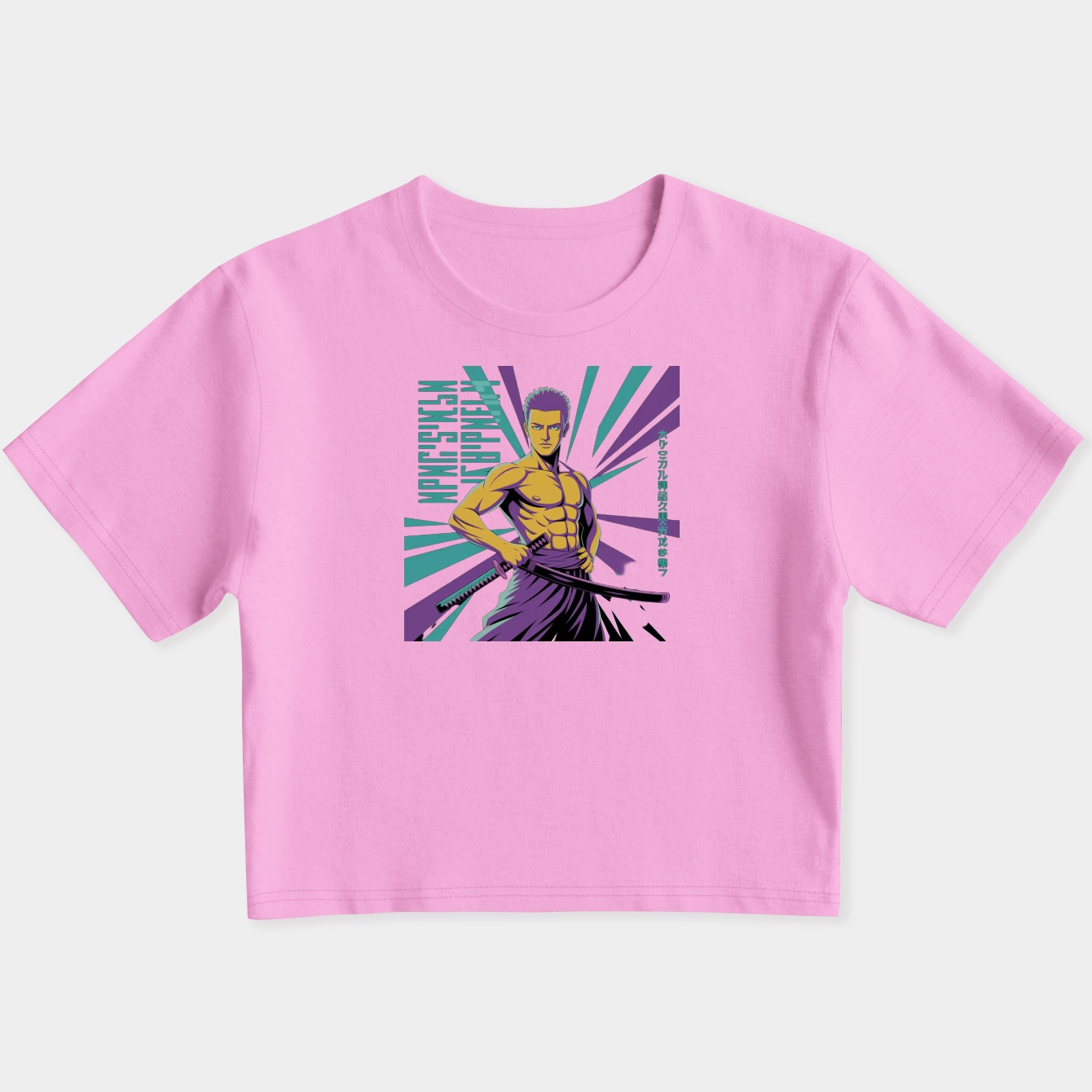 Akagami Shanks Women's Slim Fit Baby Tee