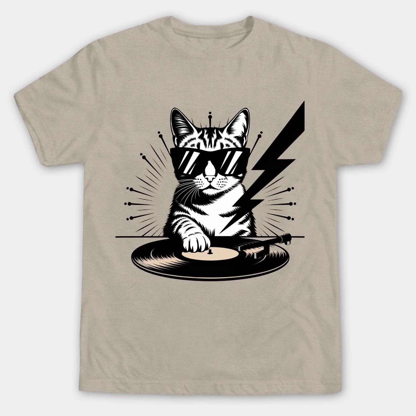 DJ Scratch Men's Big & Tall T-shirt