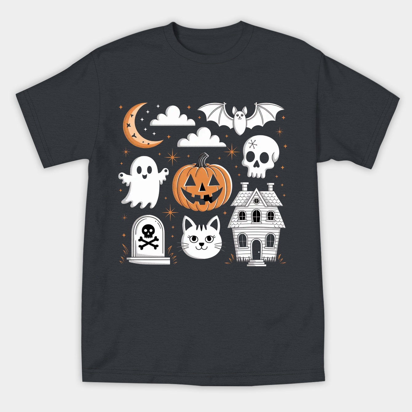 Spooky Stuff Collection Women's Athletic Performance T-Shirt
