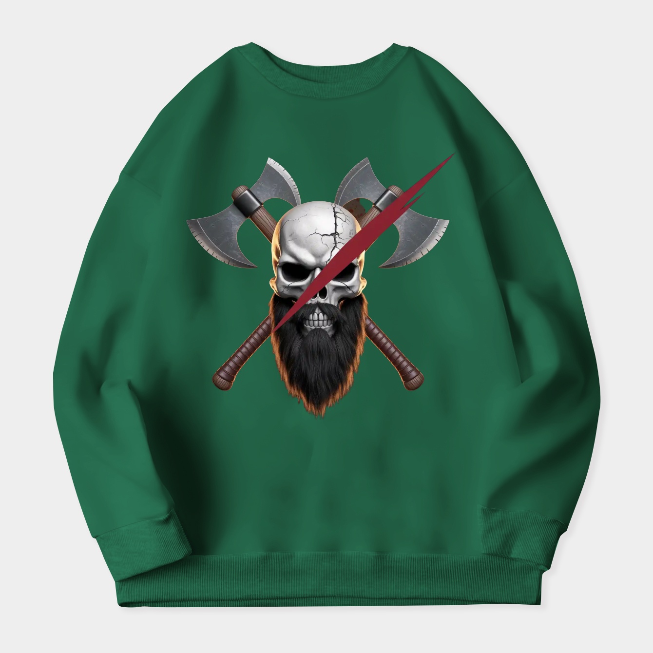 Skull Kratos Women's Plus Size Sweatshirt