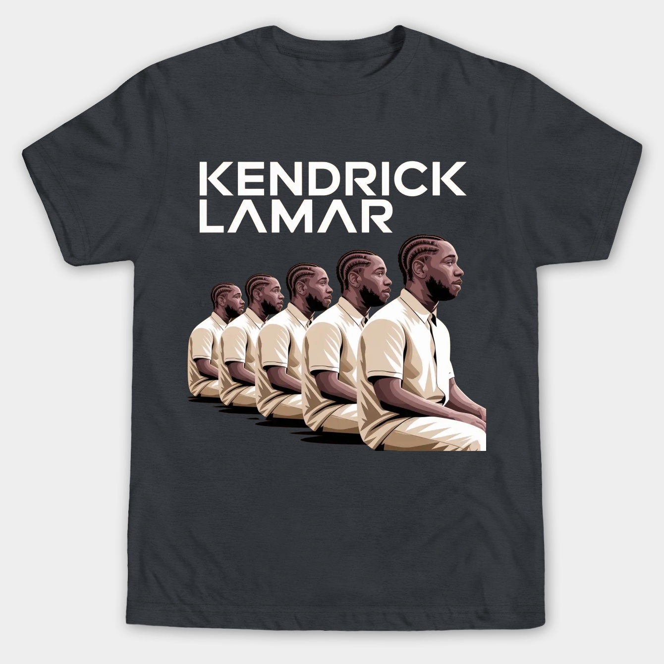 KENDRICK LAMAR // VECTOR ART Men's Big & Tall T-shirt