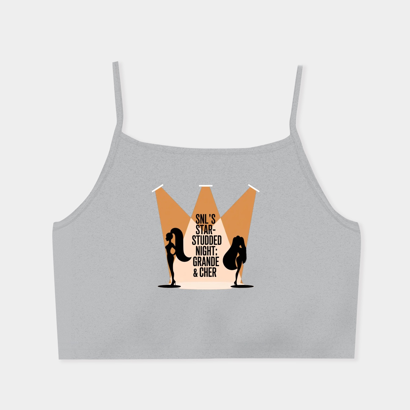 SNL Icons: Grande & Cher Night Women's  Spaghetti Strap Tank Top