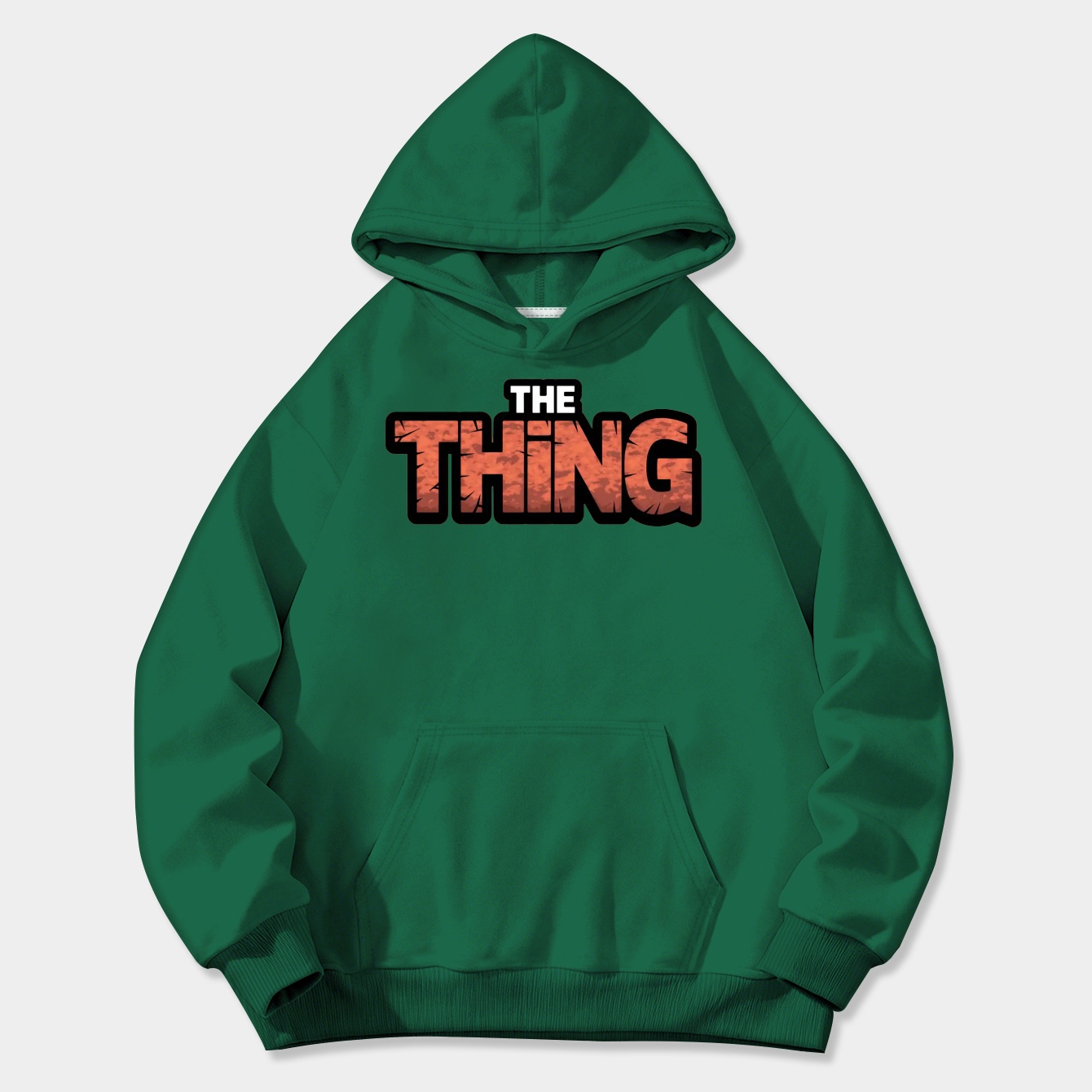 The Thing Bold Text Design Women's Plus Size Hoodie