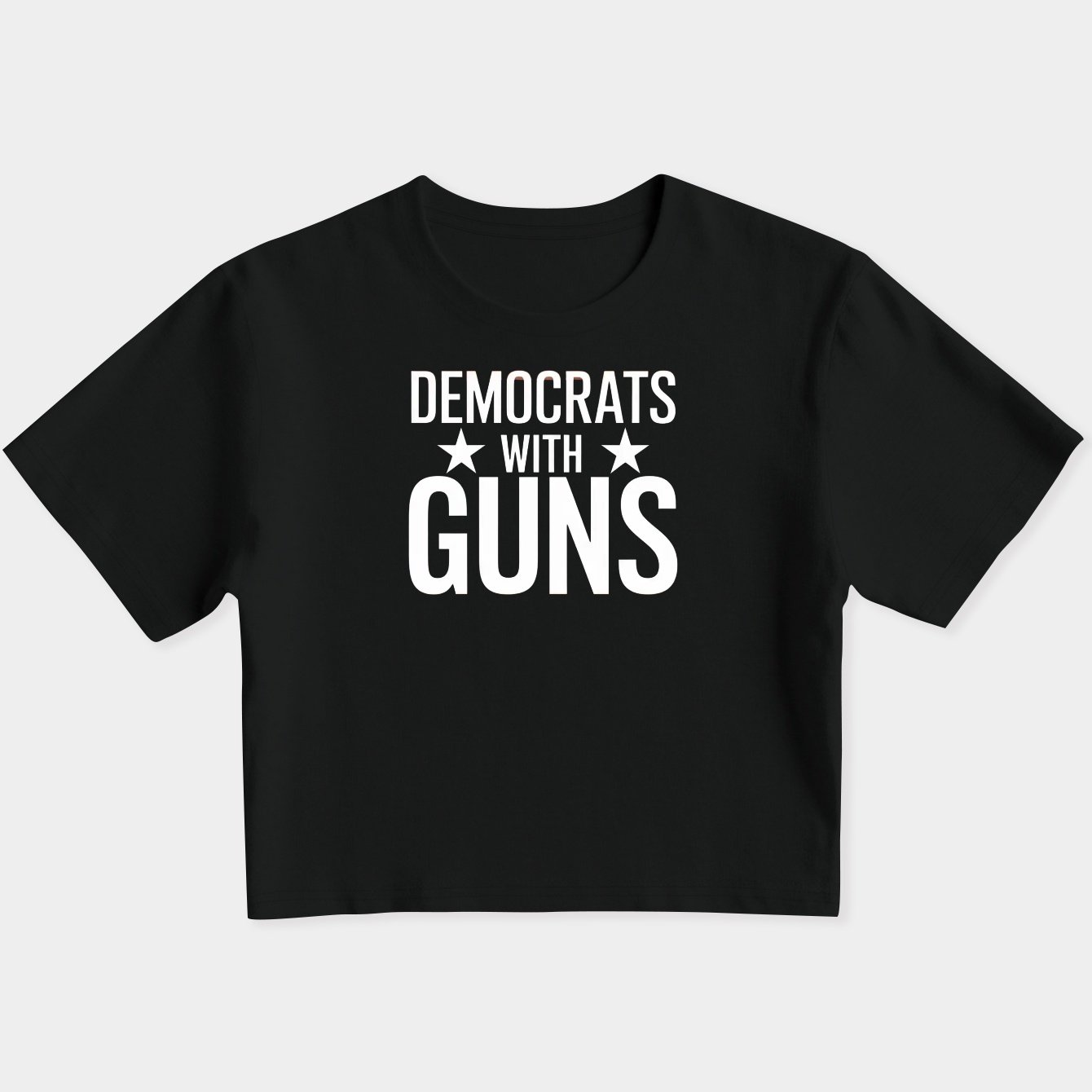 DEMOCRATS WITH GUNS Women's Slim Fit Baby Tee