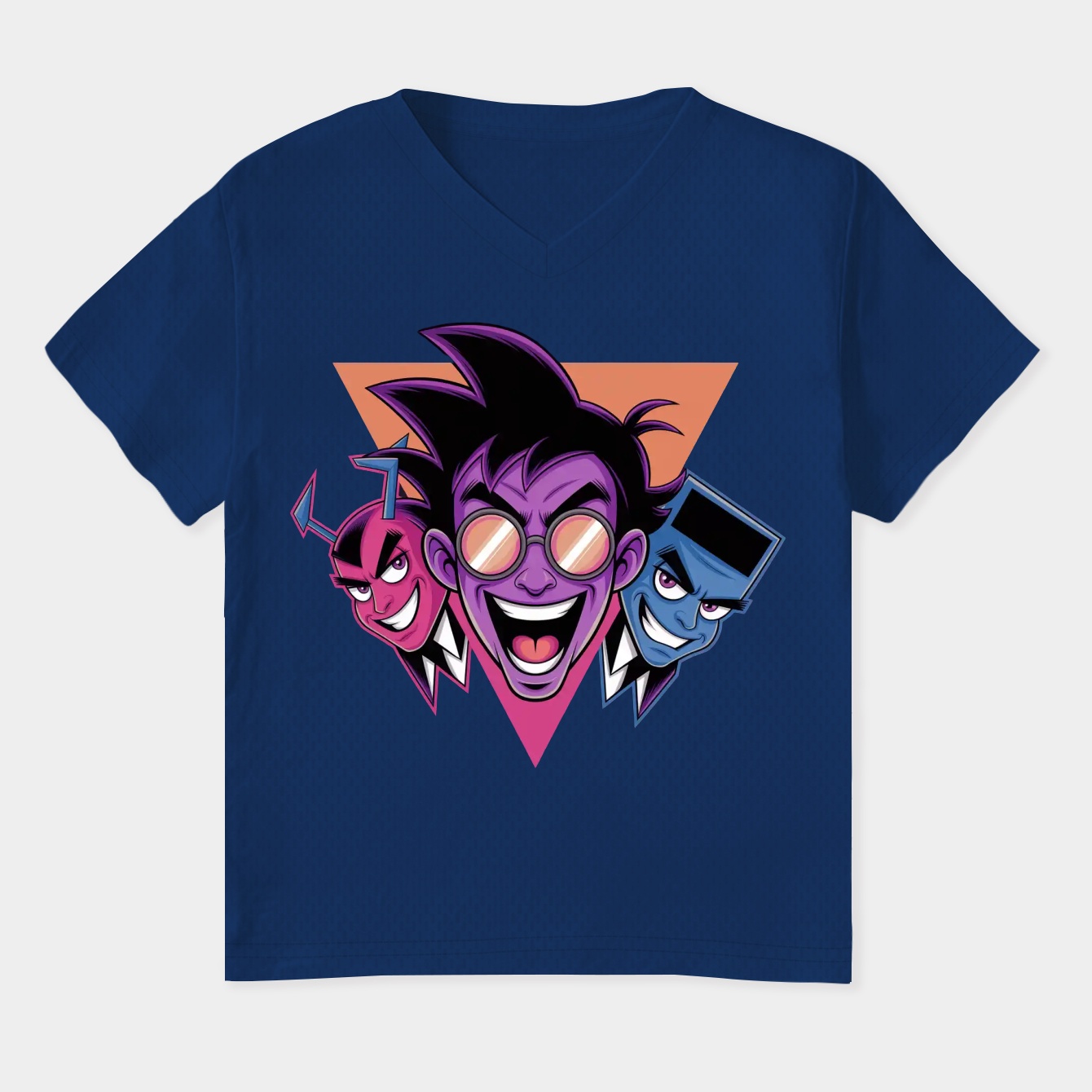 Enter the Florpus Women's Plus Size V-Neck T-Shirt