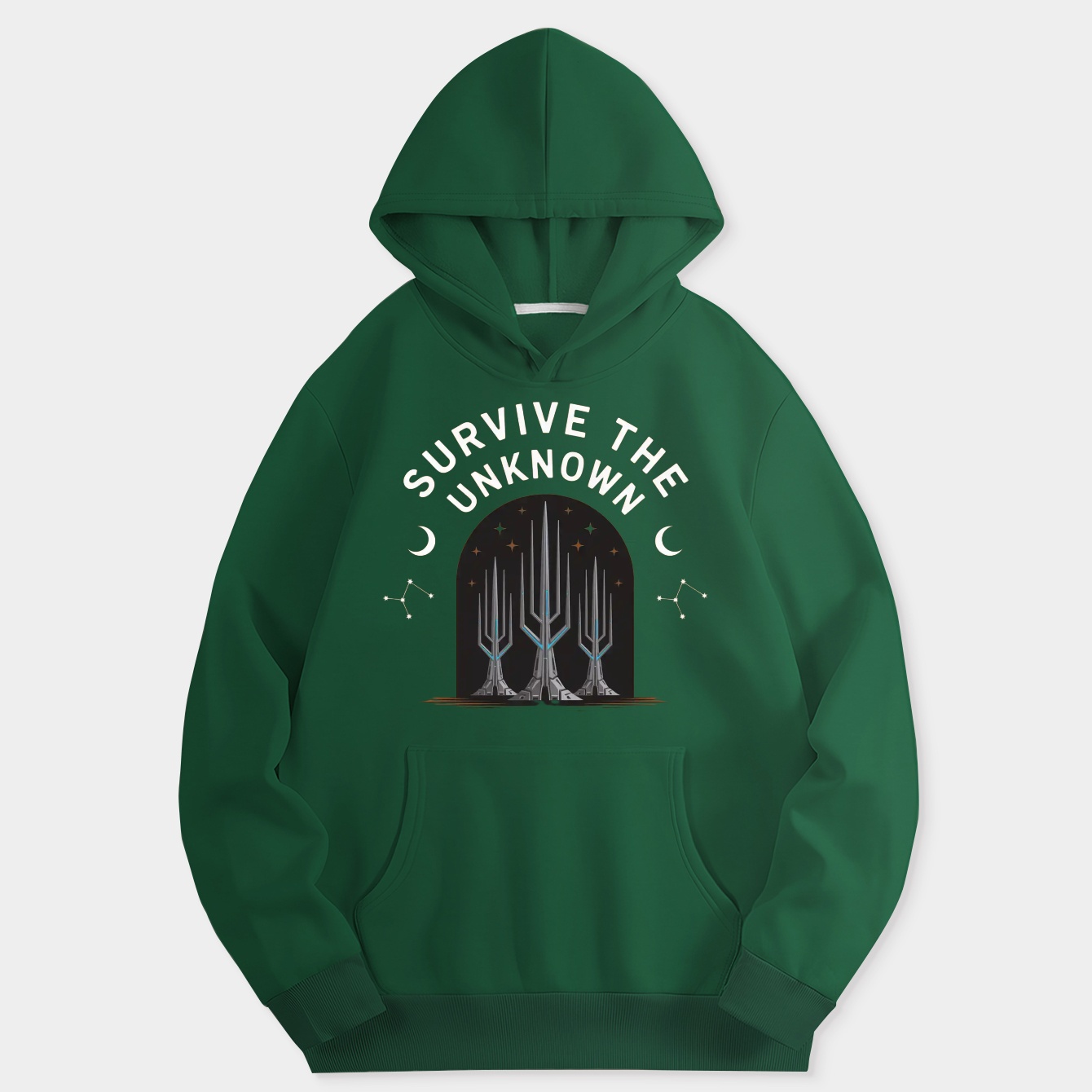 Survive the Unknown Sci-Fi Forest Women's Hoodie