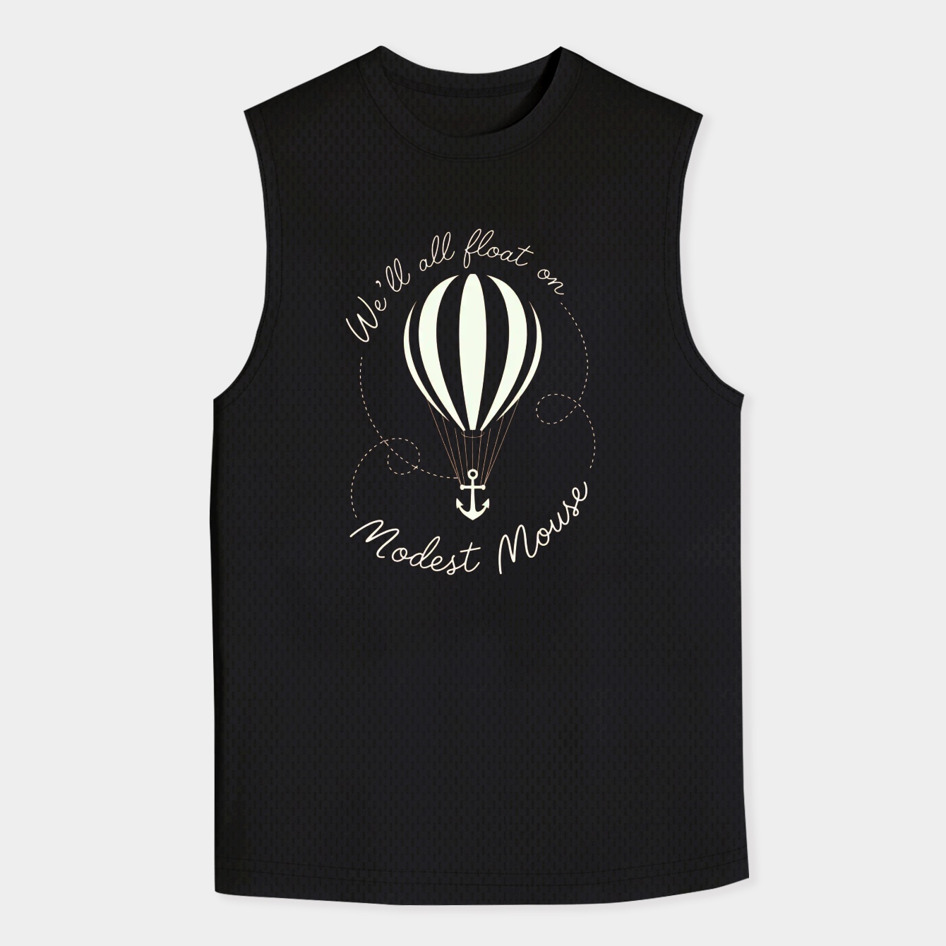 Modest Mouse Float on With Balloon Men's Tank Top
