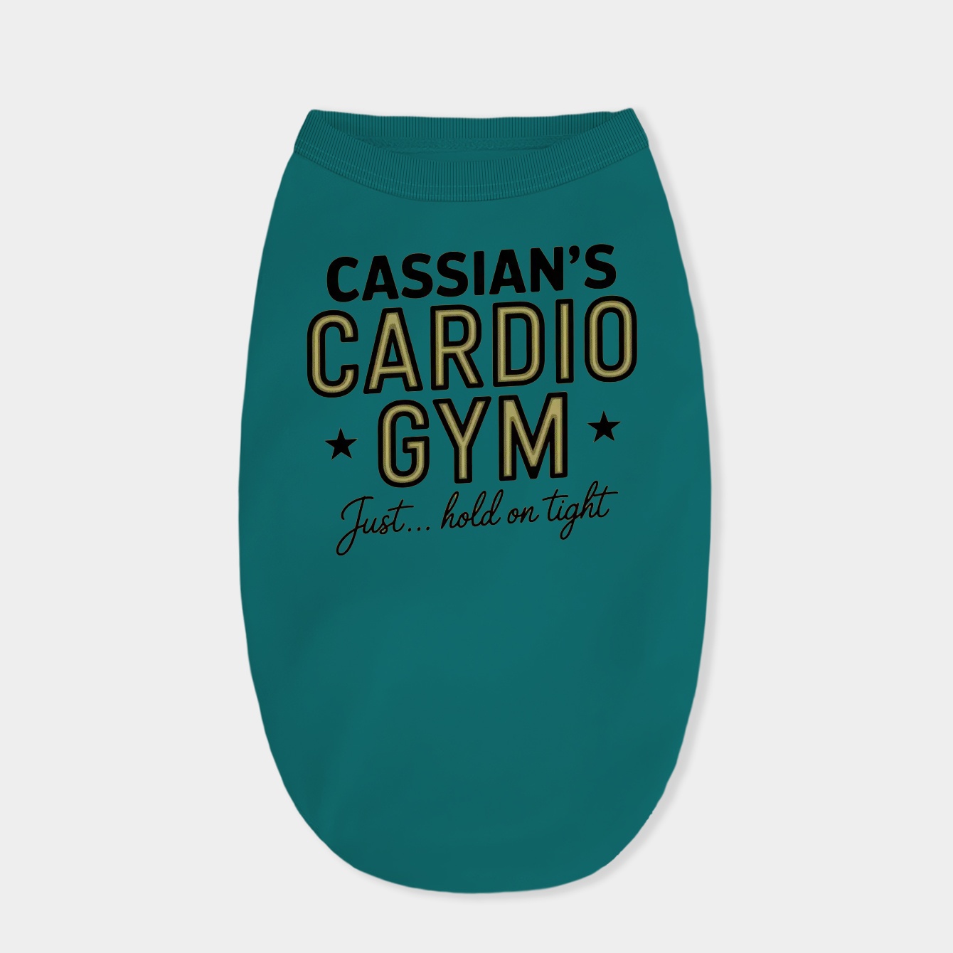 Cassian's cardio gym Dog Shirt