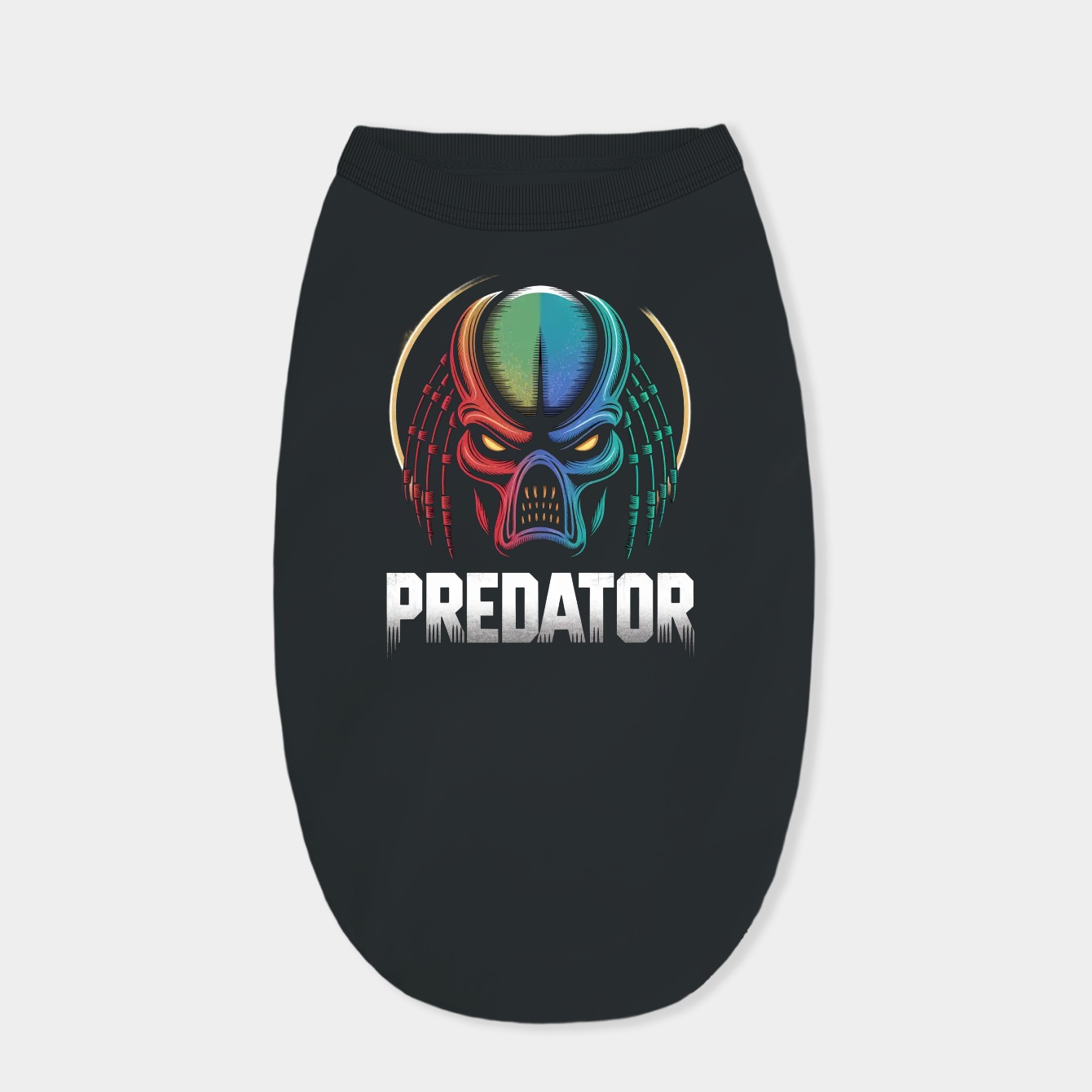 Alien Predator Circle Pose Dog Shirt
