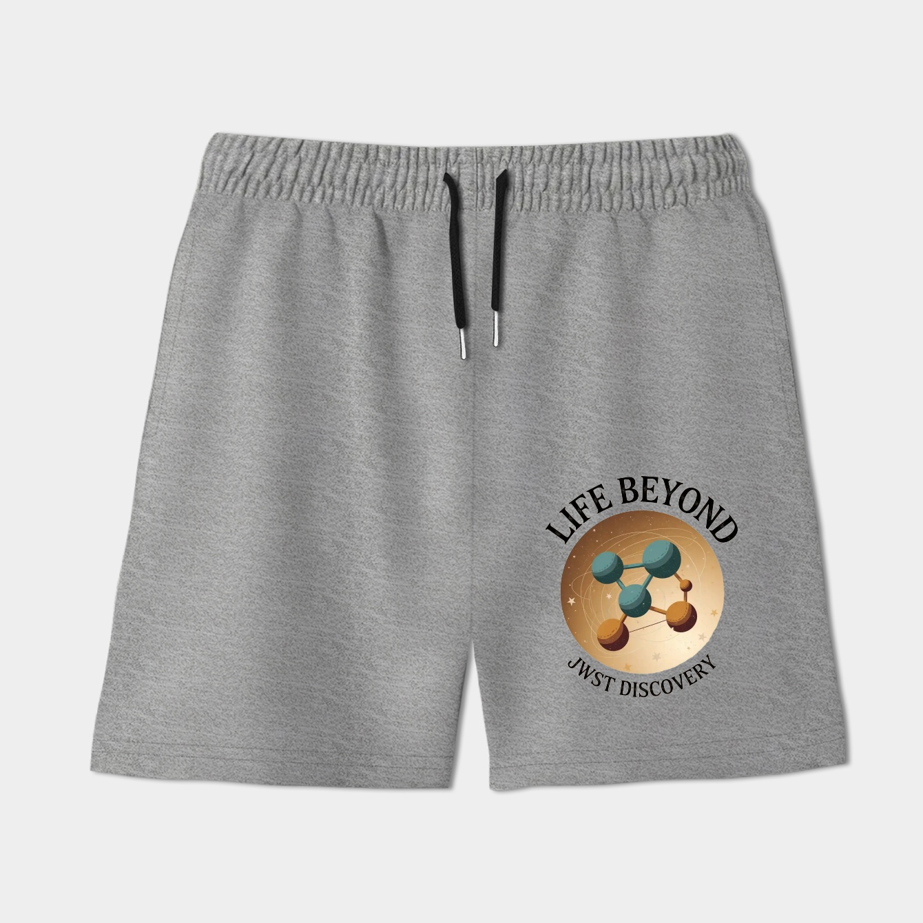 Life Beyond: Retro Science Molecules Women's Shorts
