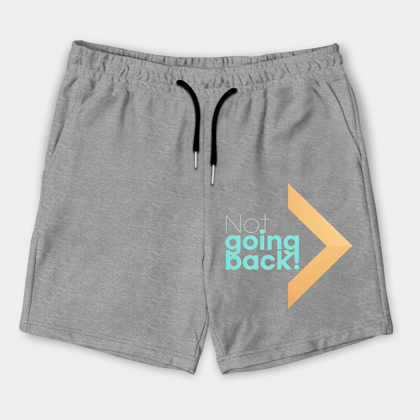 not going back forward only Men's Shorts