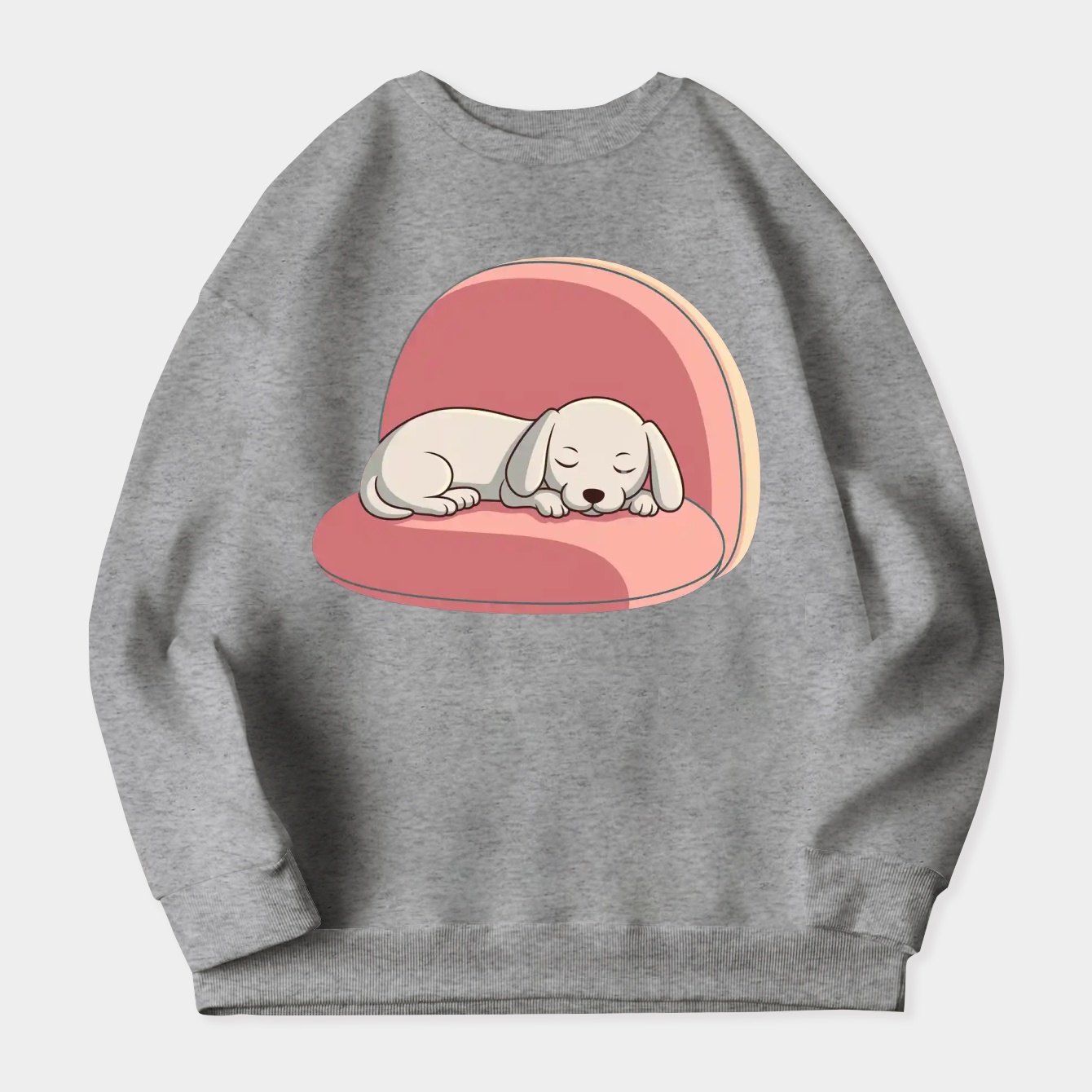Sleepy Cinnamoroll Women's Plus Size Sweatshirt
