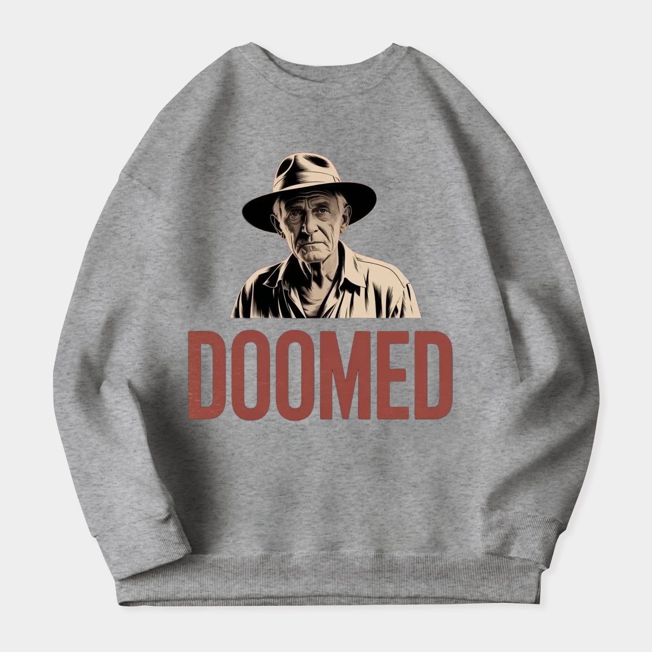 Crazy Ralph Doomed Women's Crewneck Sweatshirt