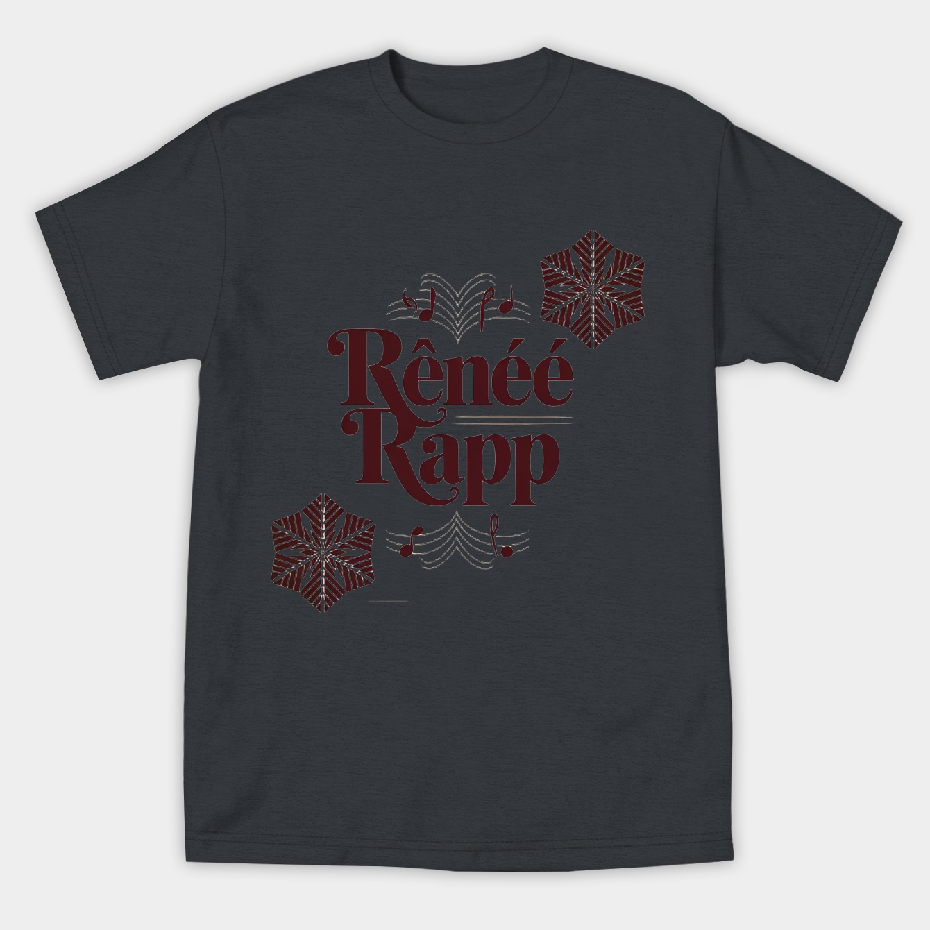 Reneé Rapp Festive Vintage Flair Women's Athletic Performance T-Shirt