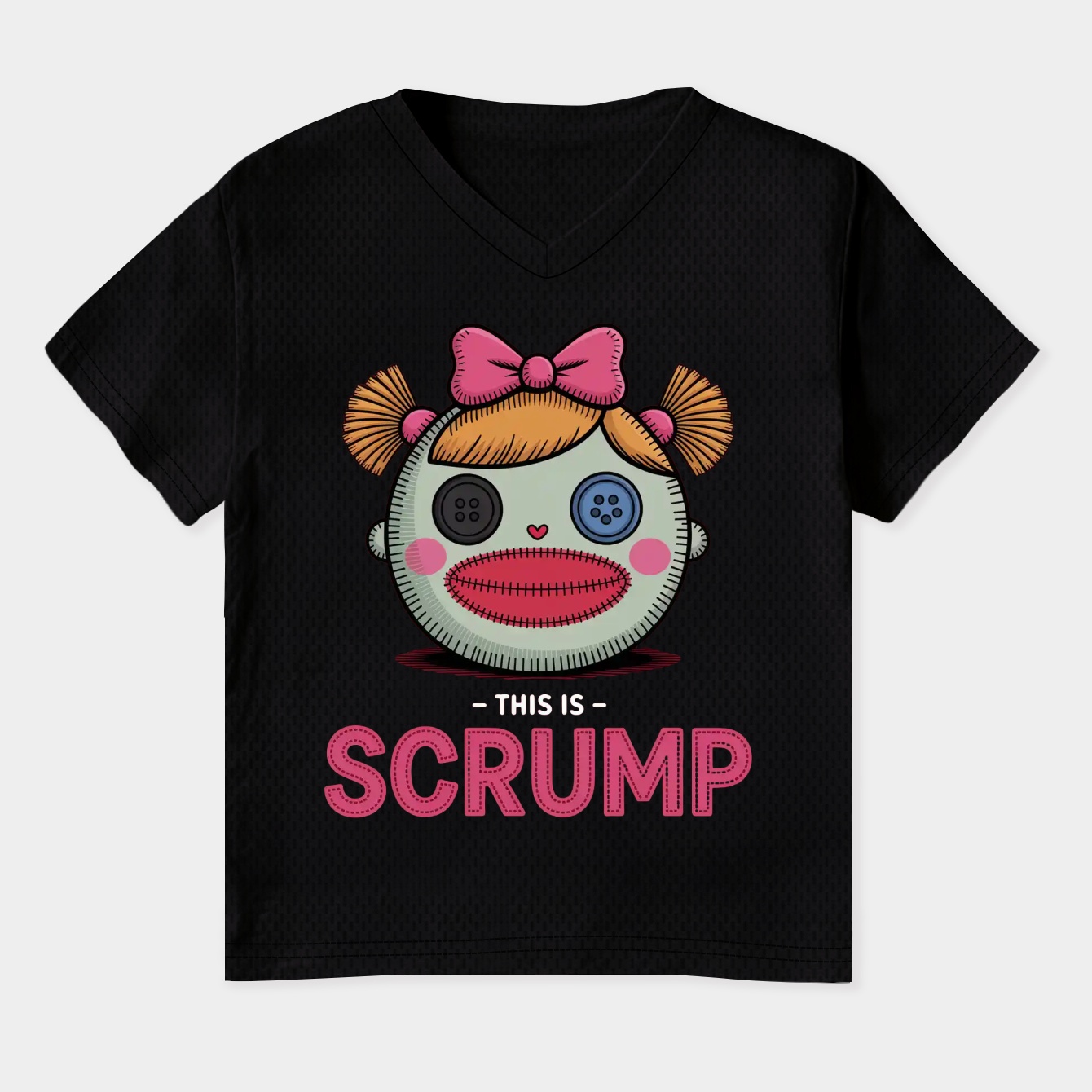 Lilo & Stitch This Is Scrump Women's Plus Size V-Neck T-Shirt