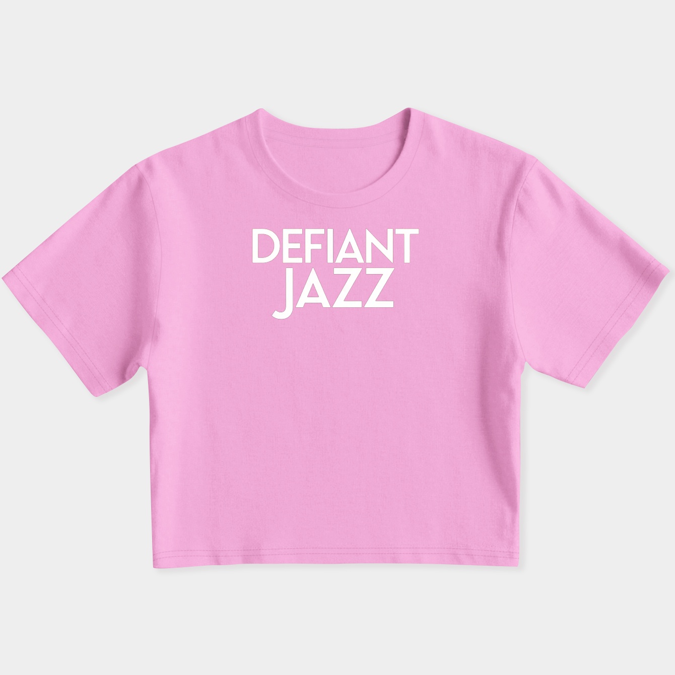 Defiant Jazz Women's Slim Fit Baby Tee