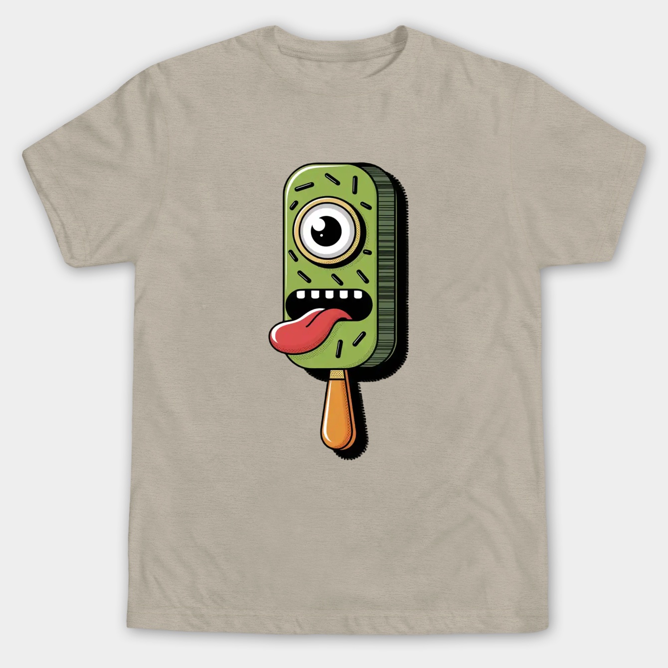 Cyclops Ice Cream Men's Big & Tall T-shirt